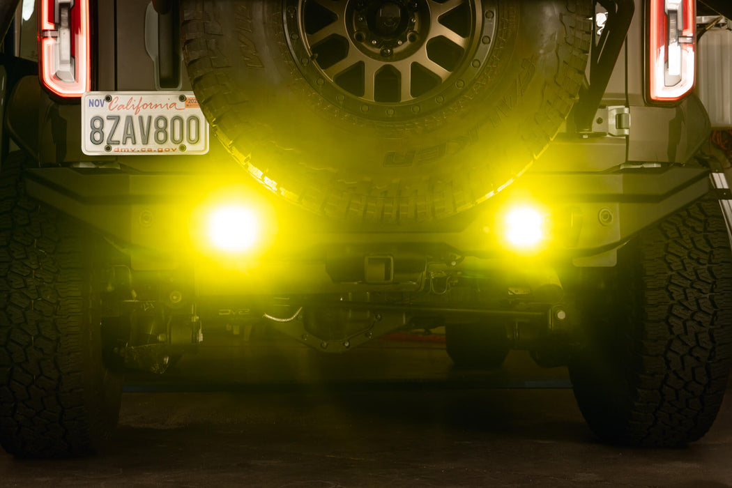 DV8 Offroad BE3FMW40W-A 3-Inch Elite Series LED Amber Flush Mount Pod Light DV8 Offroad BE3FMW40W-A 3-Inch Elite Series LED Amber Flush Mount Pod Light