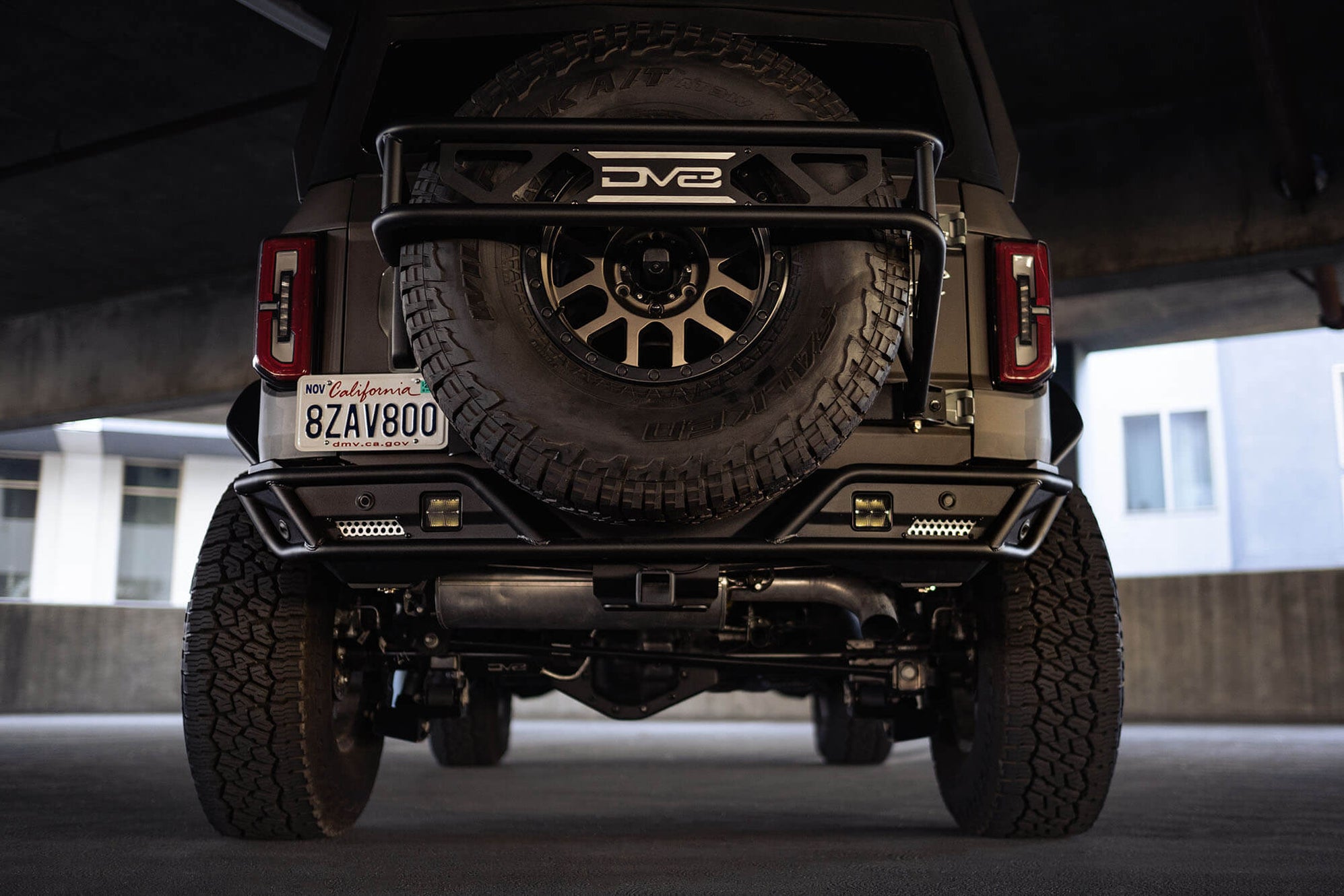 6th Gen Bronco Rear License Plate Relocation Bracket | DV8 Offroad