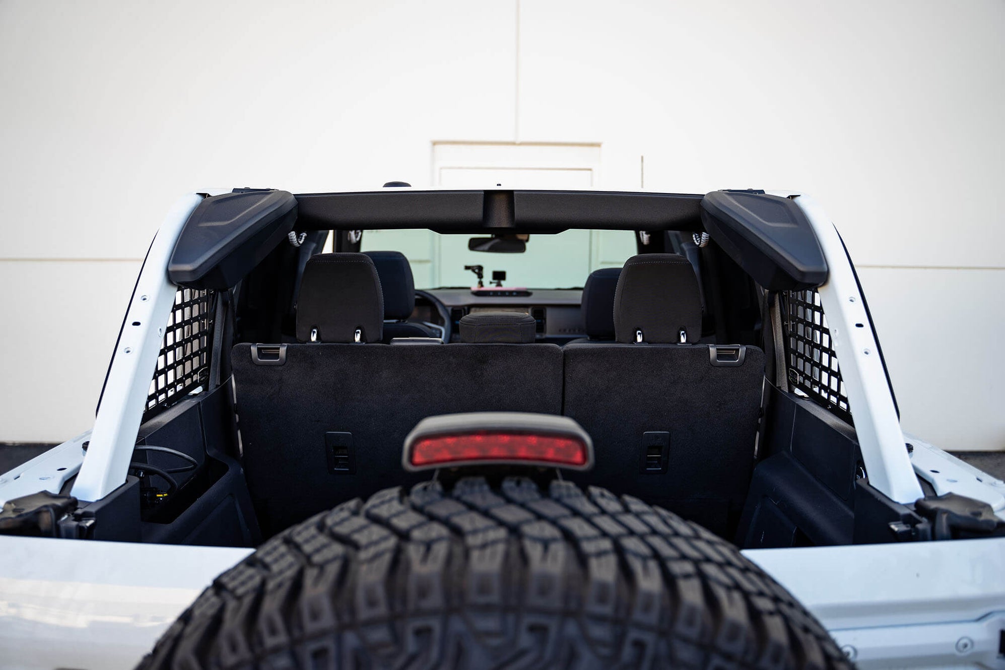 6th Gen Bronco Molle Panels Rear Window Interior