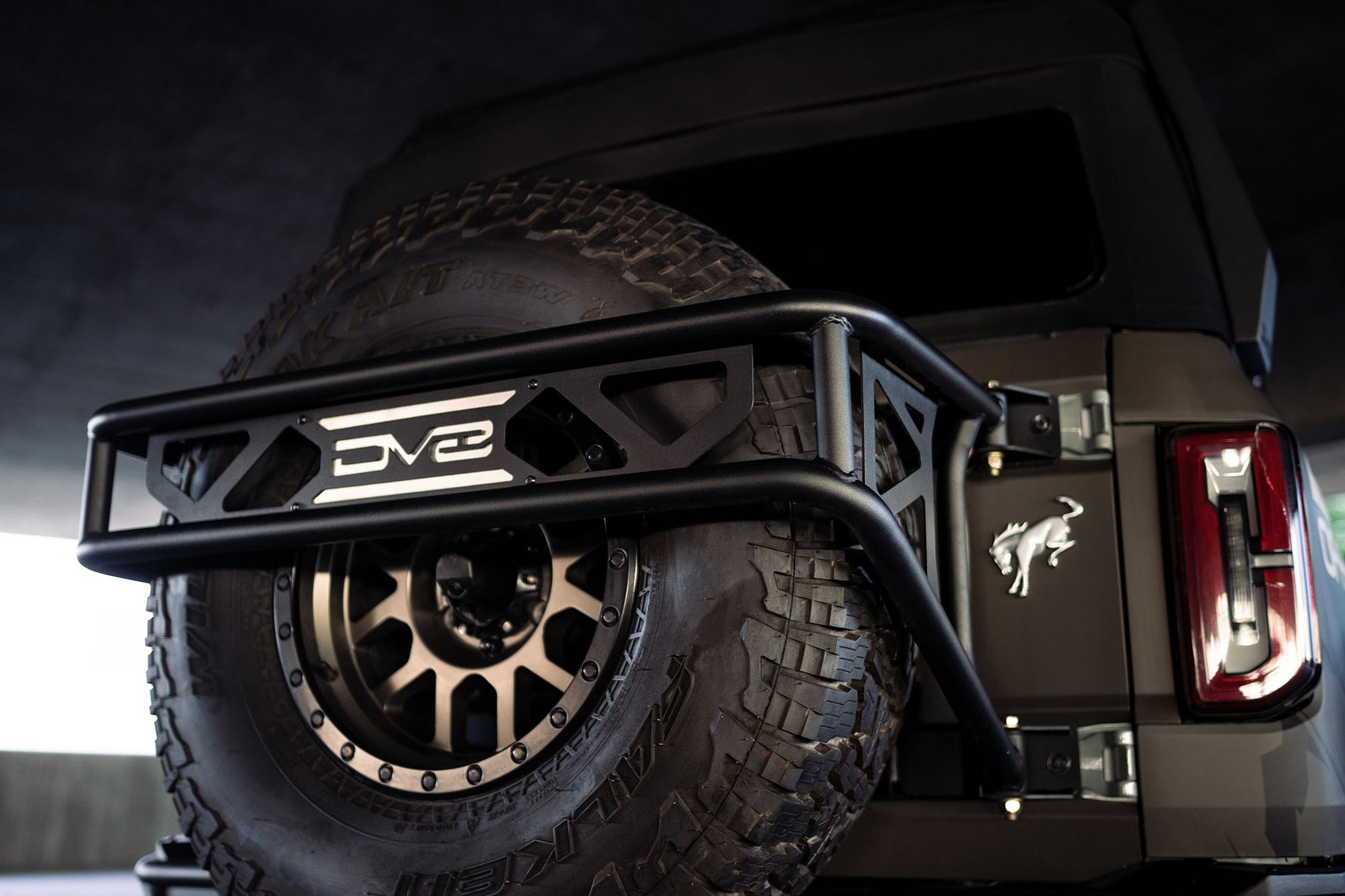 Bronco Rear Gate 6th Gen Bronco Spare Tire Guard | Tailgate Reinforcement | Accessory