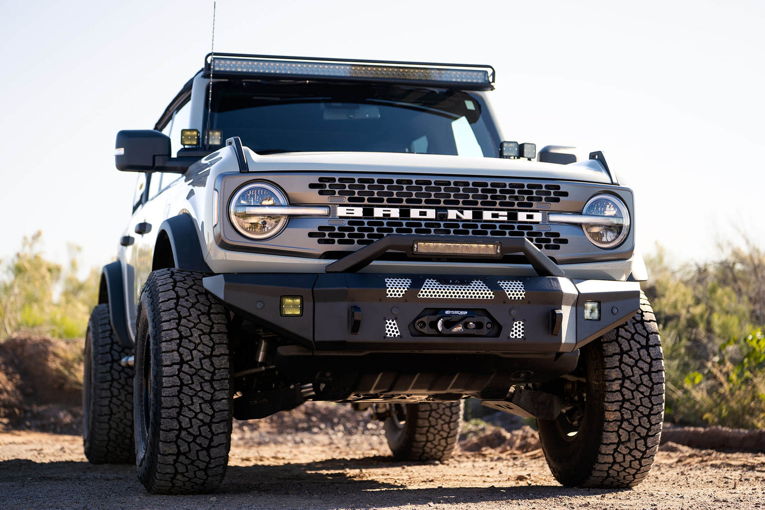 6th Gen Ford Bronco Front Bumpers DV8 Offroad