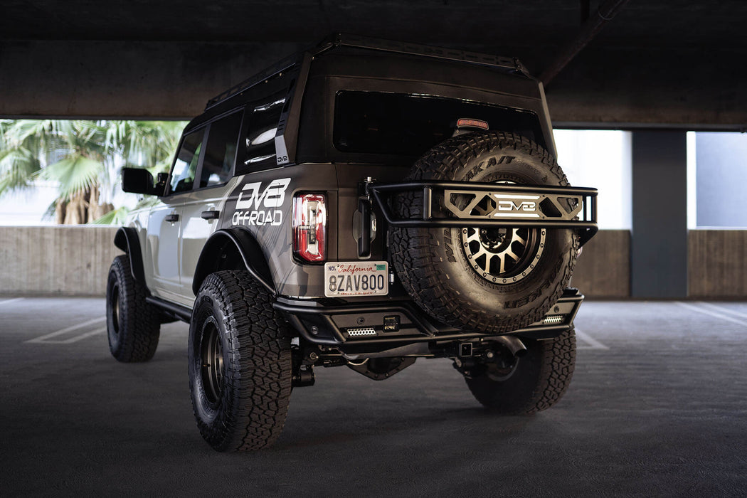 Bronco R Plate 6th Gen Bronco Rear License Plate Relocation Bracket | DV8 Offroad
