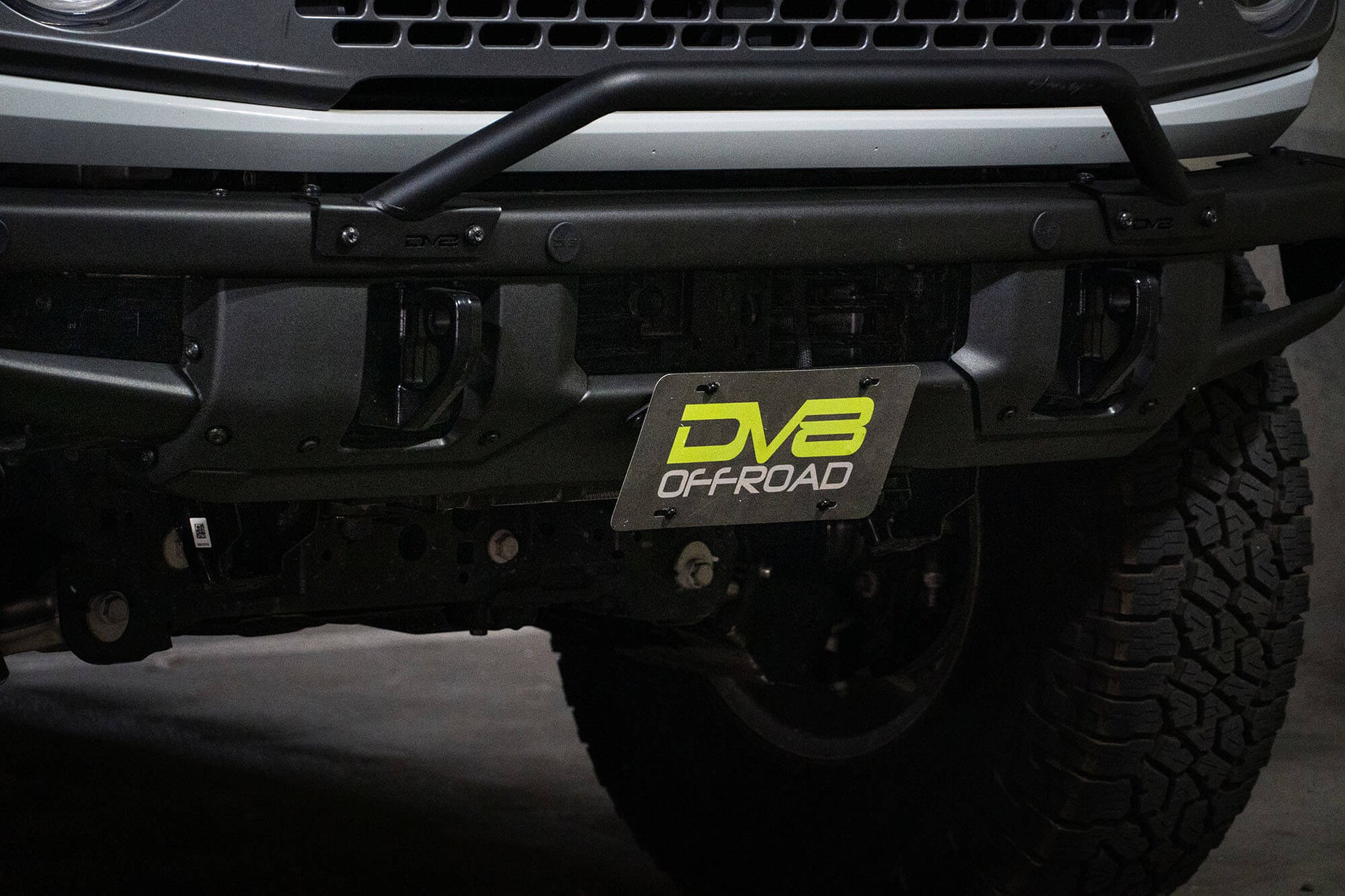 6th Gen Bronco Front License Plate Relocation Kit | DV8 Offroad