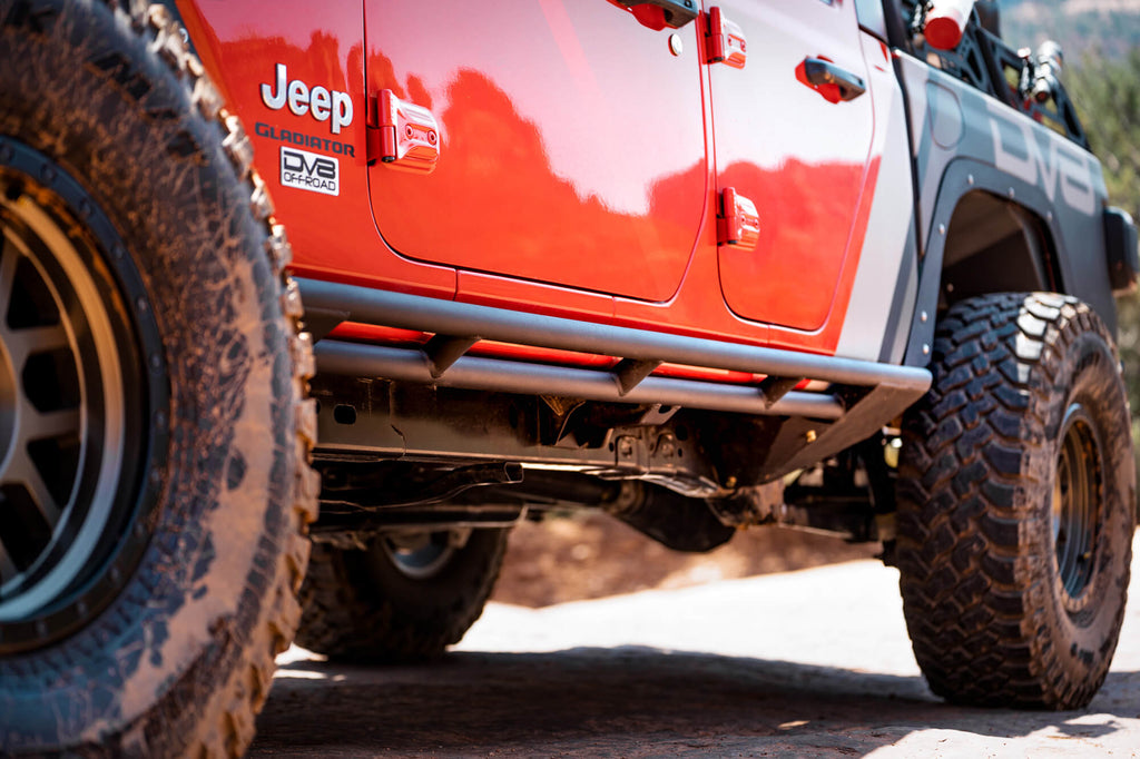Jeep Gladiator Rock Sliders & Steps — DV8 Offroad
