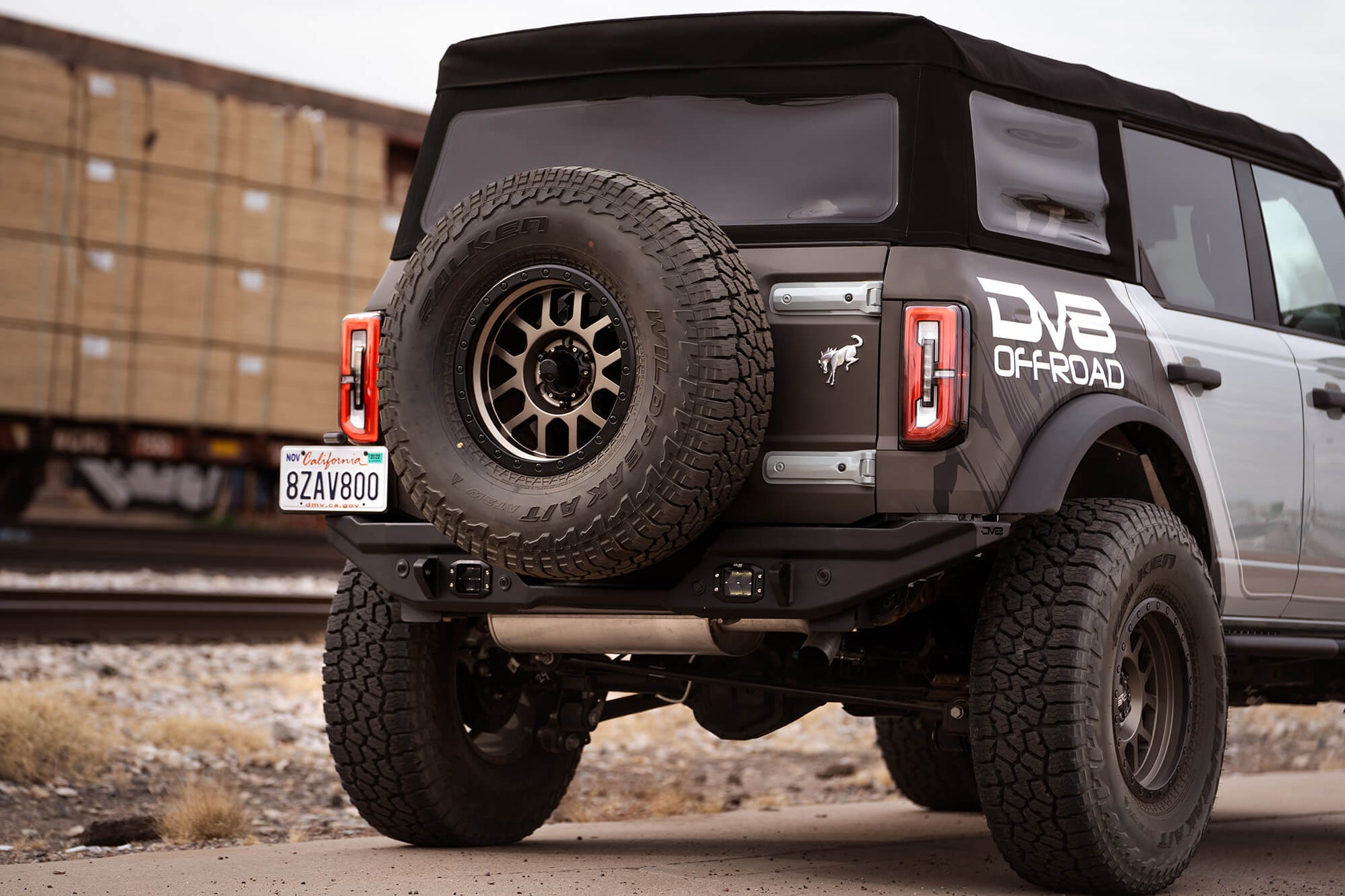 Bronco Rear 2021-2024 Ford Bronco High Clearance Rear Bumper | FS-15 Series