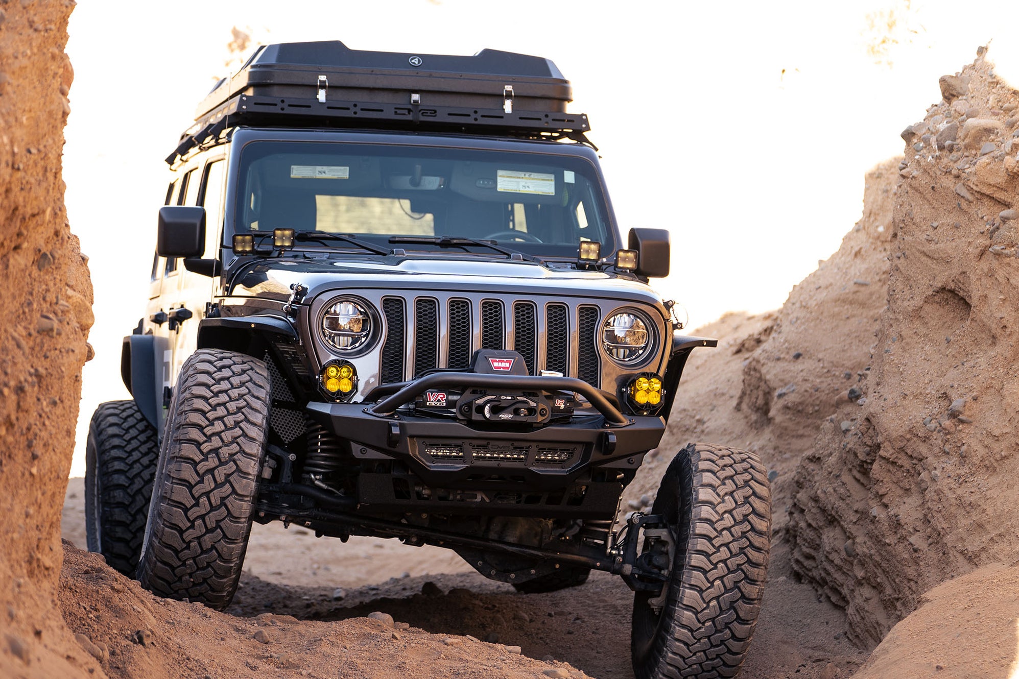 Wrangler JL & Gladiator JT Winch Front Bumper | Spec Series
