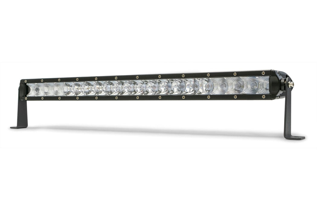 Single Row LED Light Bar with Chrome Face-DV8 Offroad