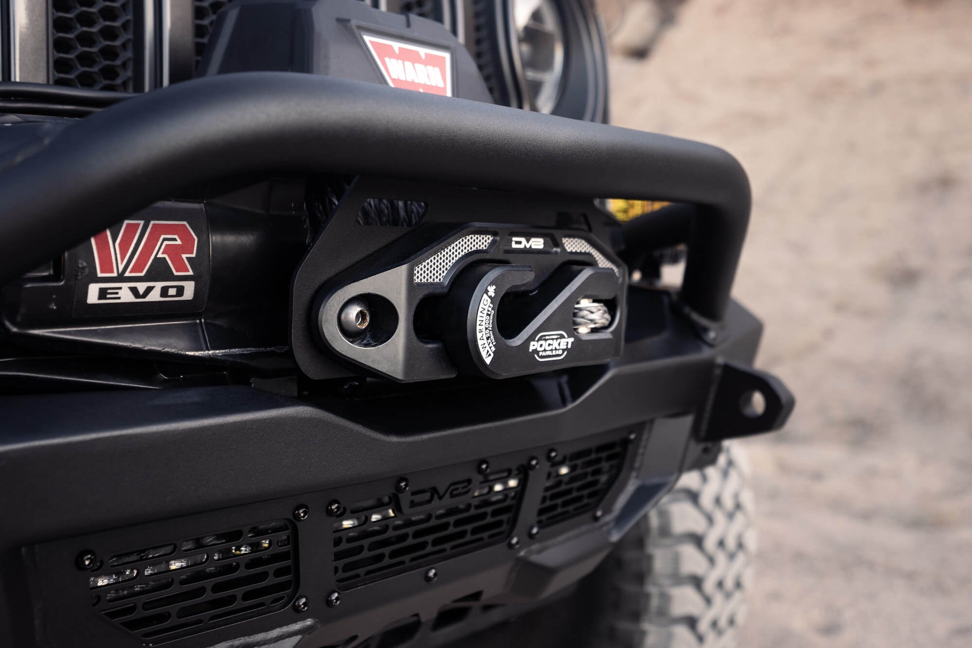 Synthetic Rope Winch Fairlead | DV8 Offroad