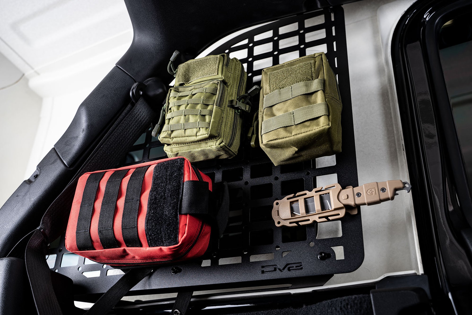 Wrangler JL Rear Window Molle Panels | DV8 Offroad